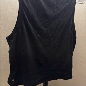 lululemon athletica Black Tank Top
